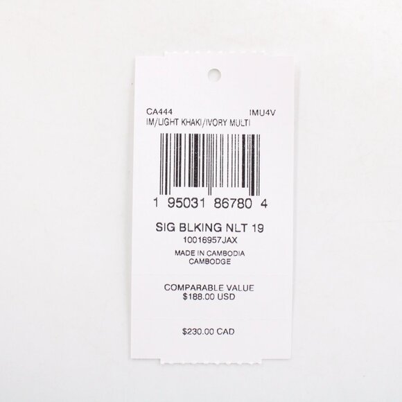 NWT Coach Nolita 19 Bag in Light Khaki/Ivory Multi Blocked Signature Canvas - Picture 8 of 8